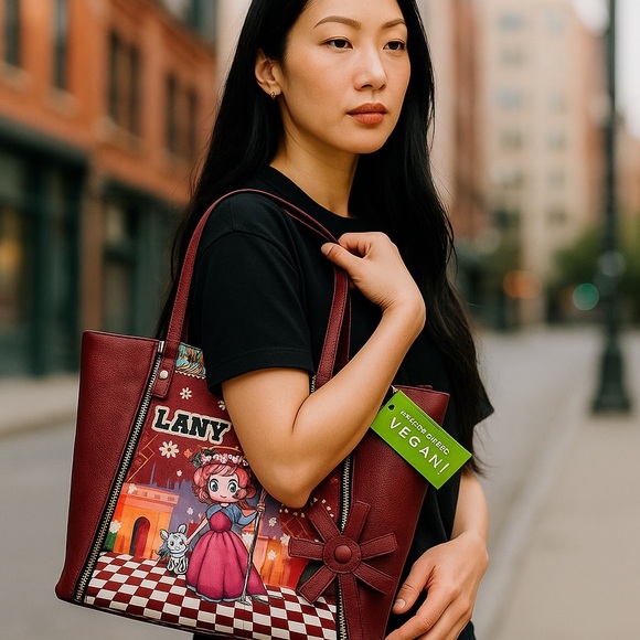 Betty Boop & LANY Parisian Themed Tote Bag – Limited Edition NWT Hard to Find - Picture 2 of 15